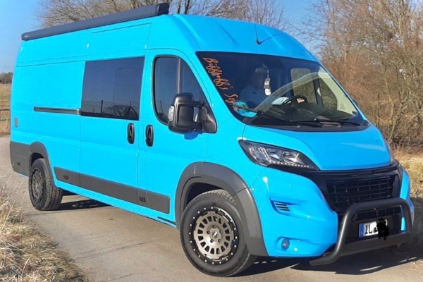 8,5x18 Twin Monotube Projekt AT1 HD Alufelge in terra für VW Crafter 2